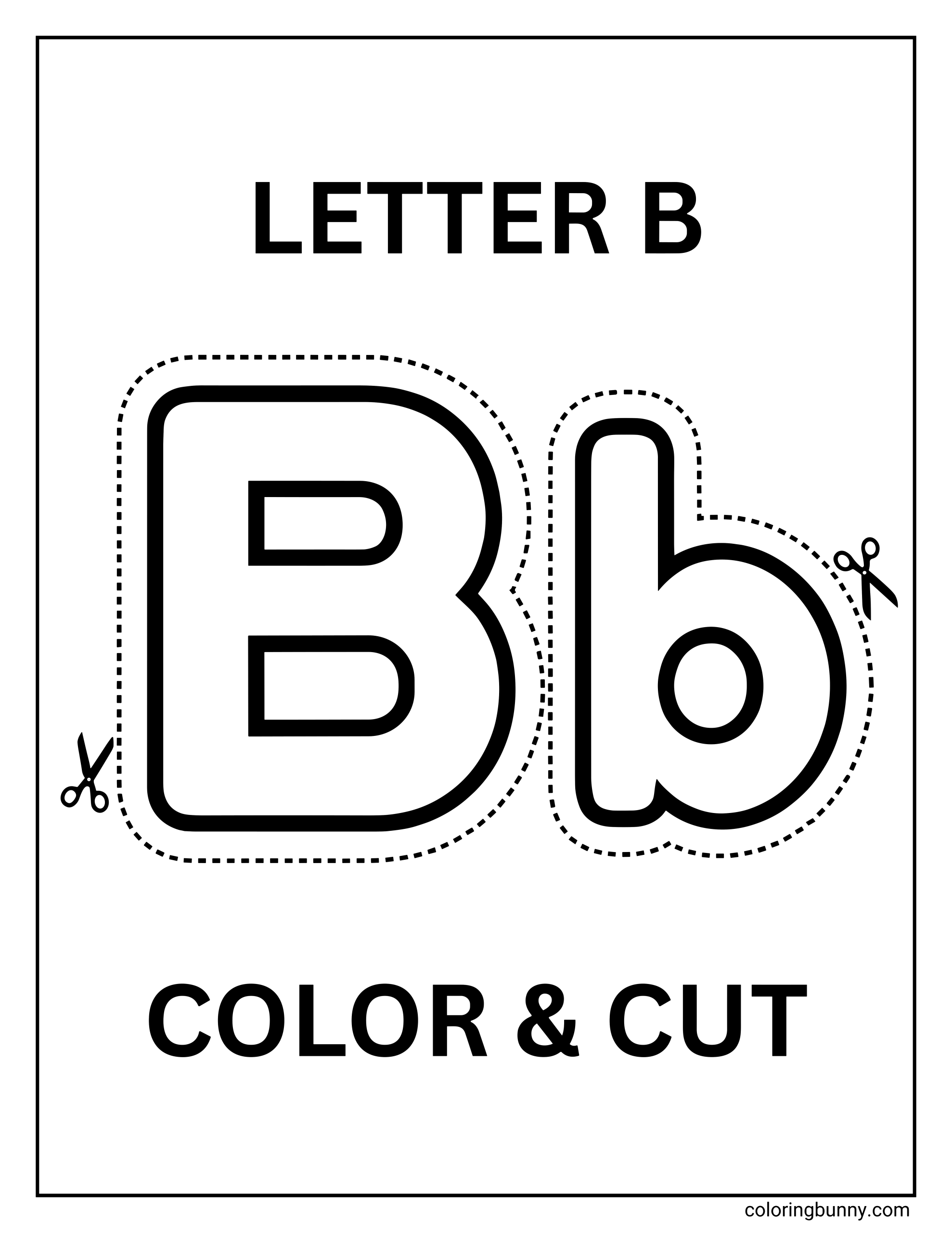 Trang Tô Màu và Cắt Chữ B