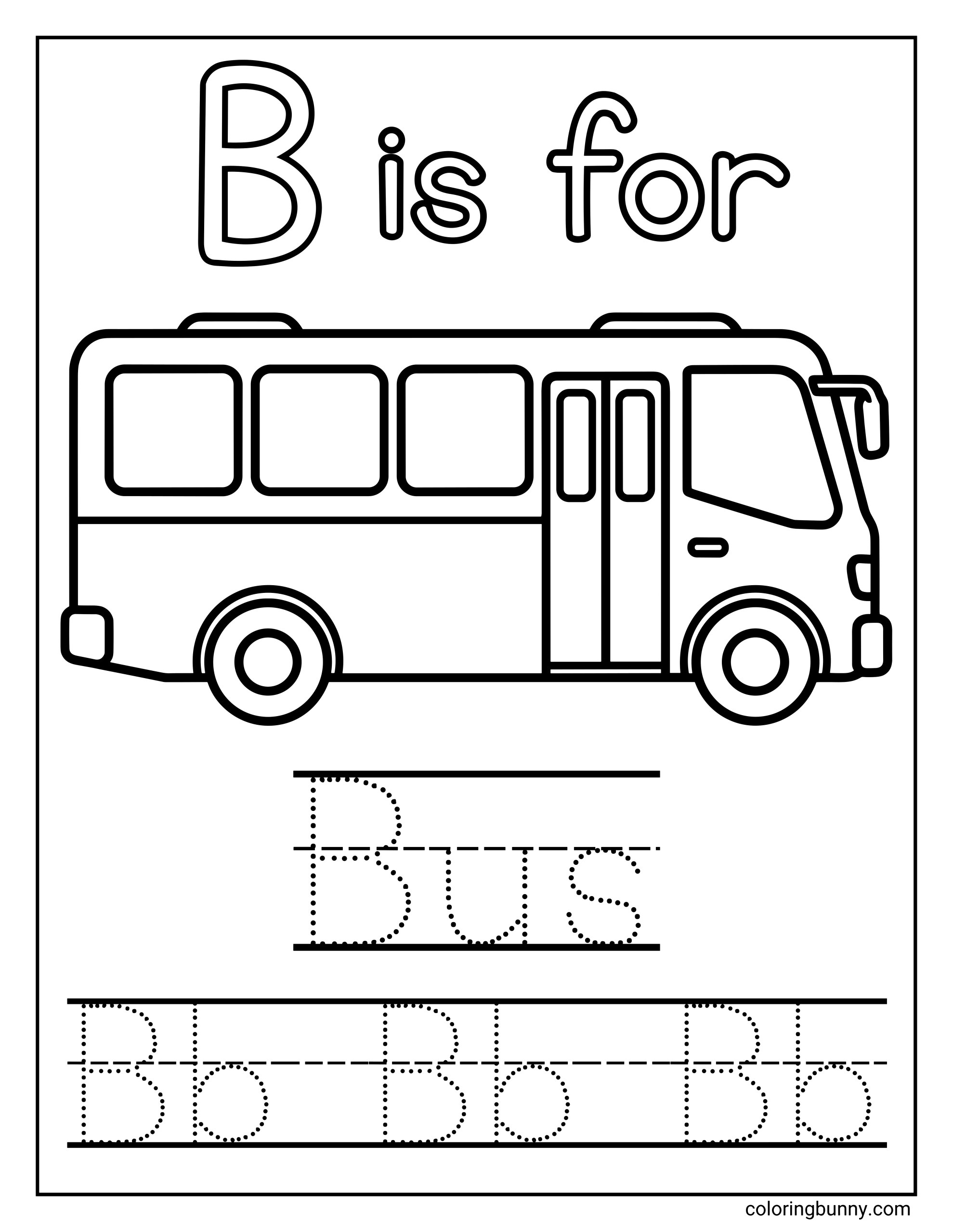 Chữ B Là Xe Buýt