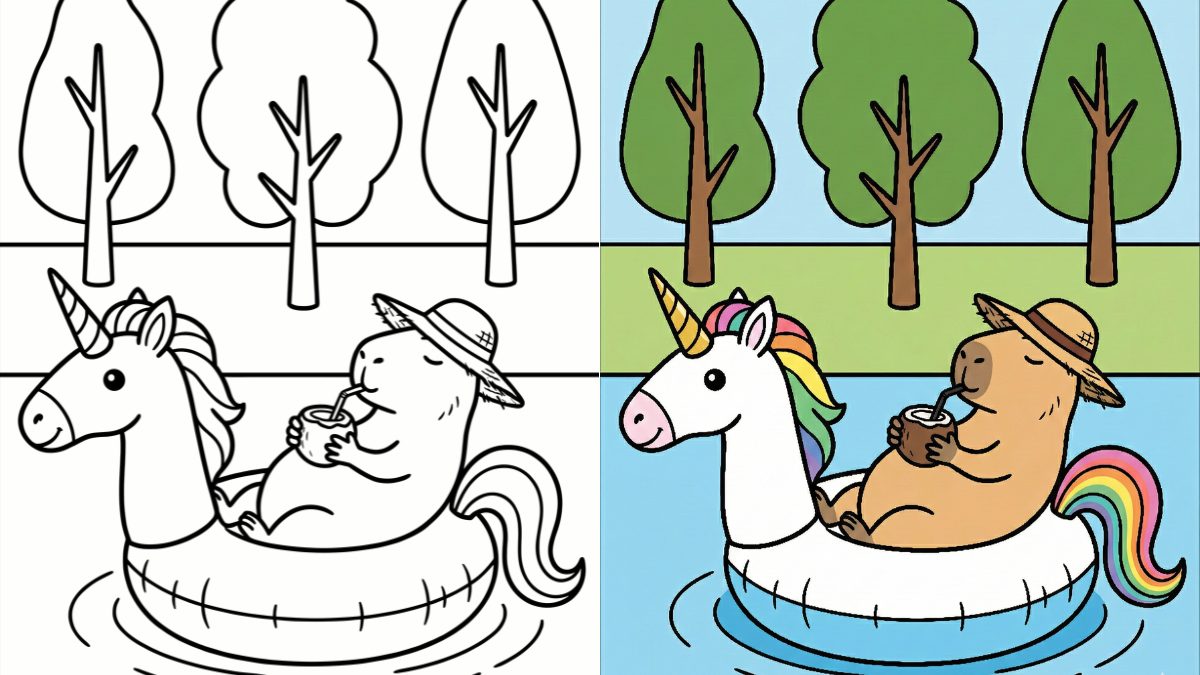 Trang Tô Màu Kỳ Lân 2