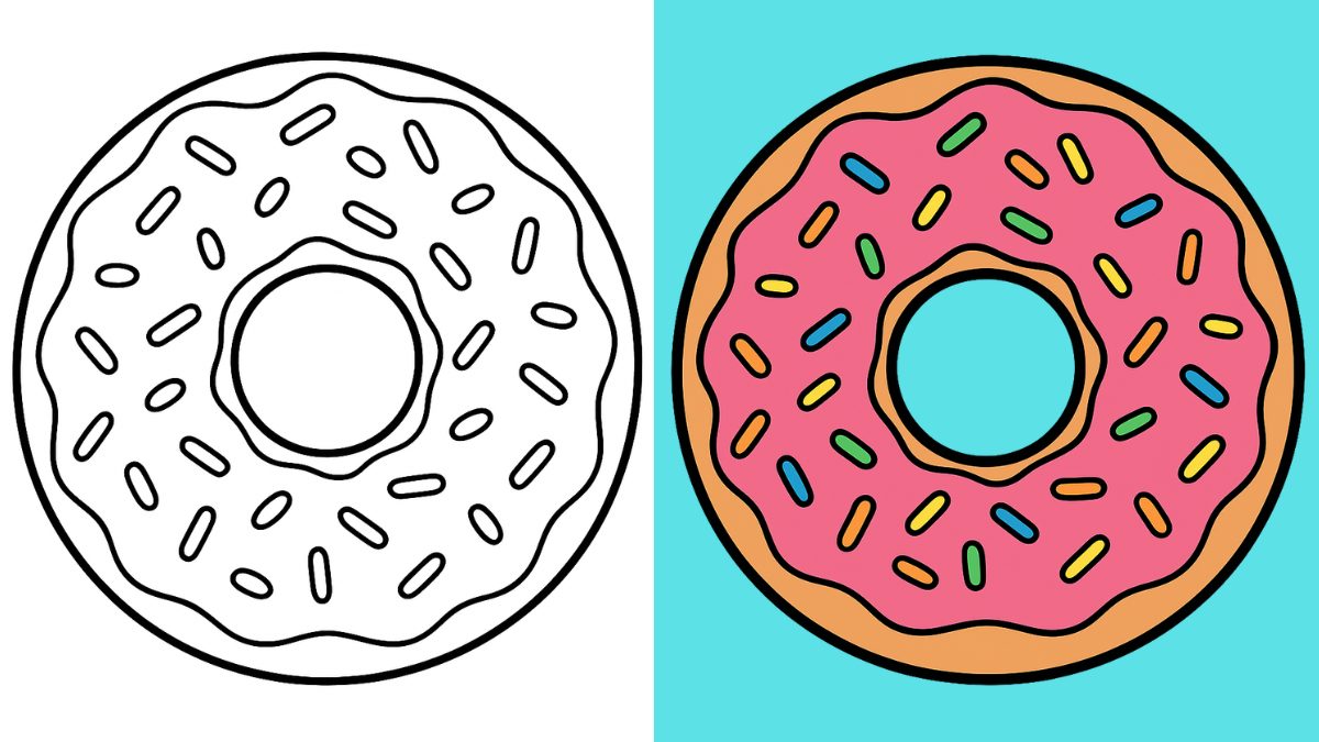 Trang Tô Màu Bánh Rán