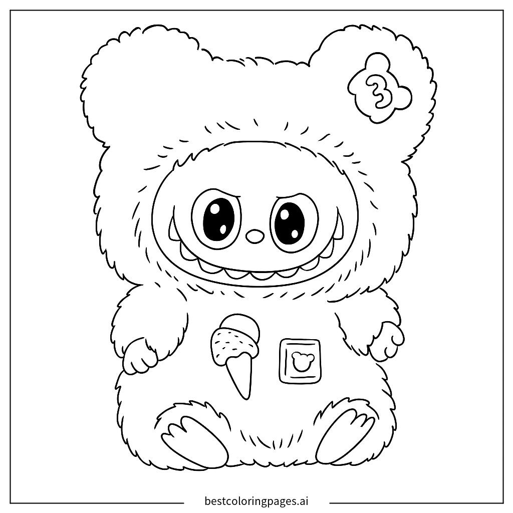 A mischievous bear