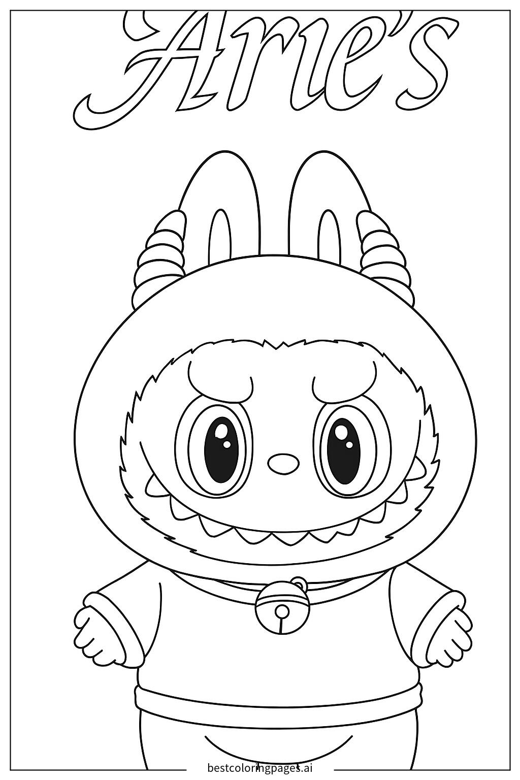 Aries cute character
