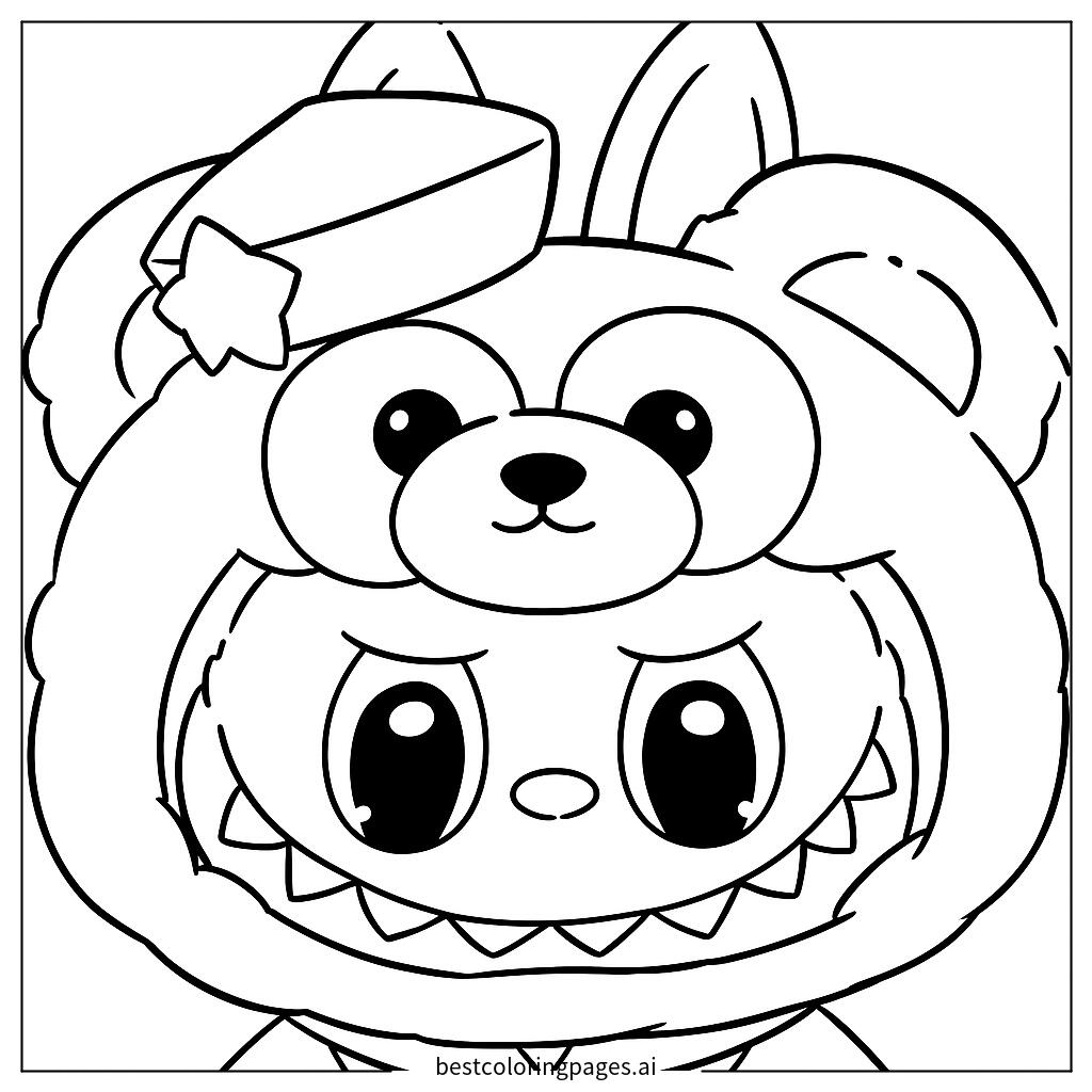 Bear costume character
