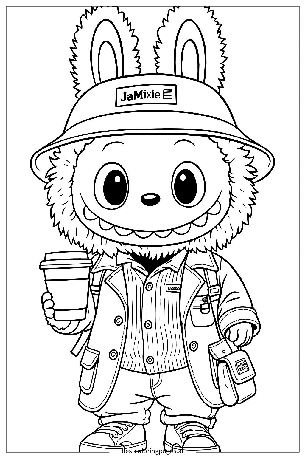 Coffee expert labubu