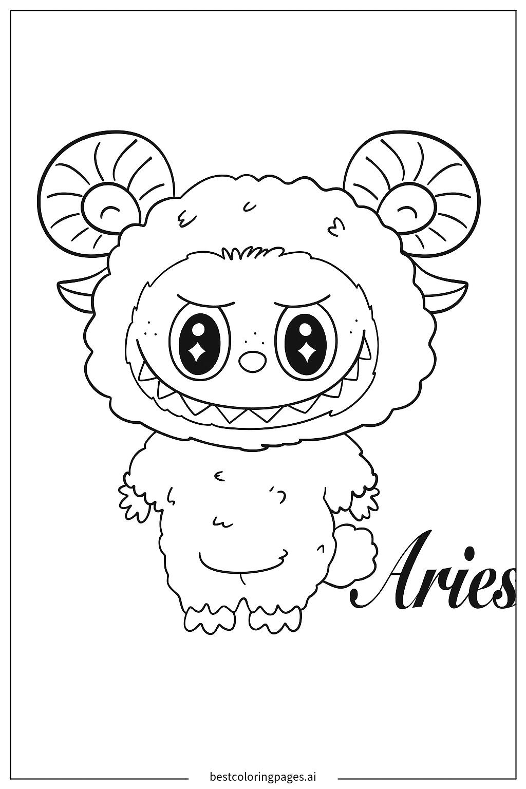 Furry creature smiling 1