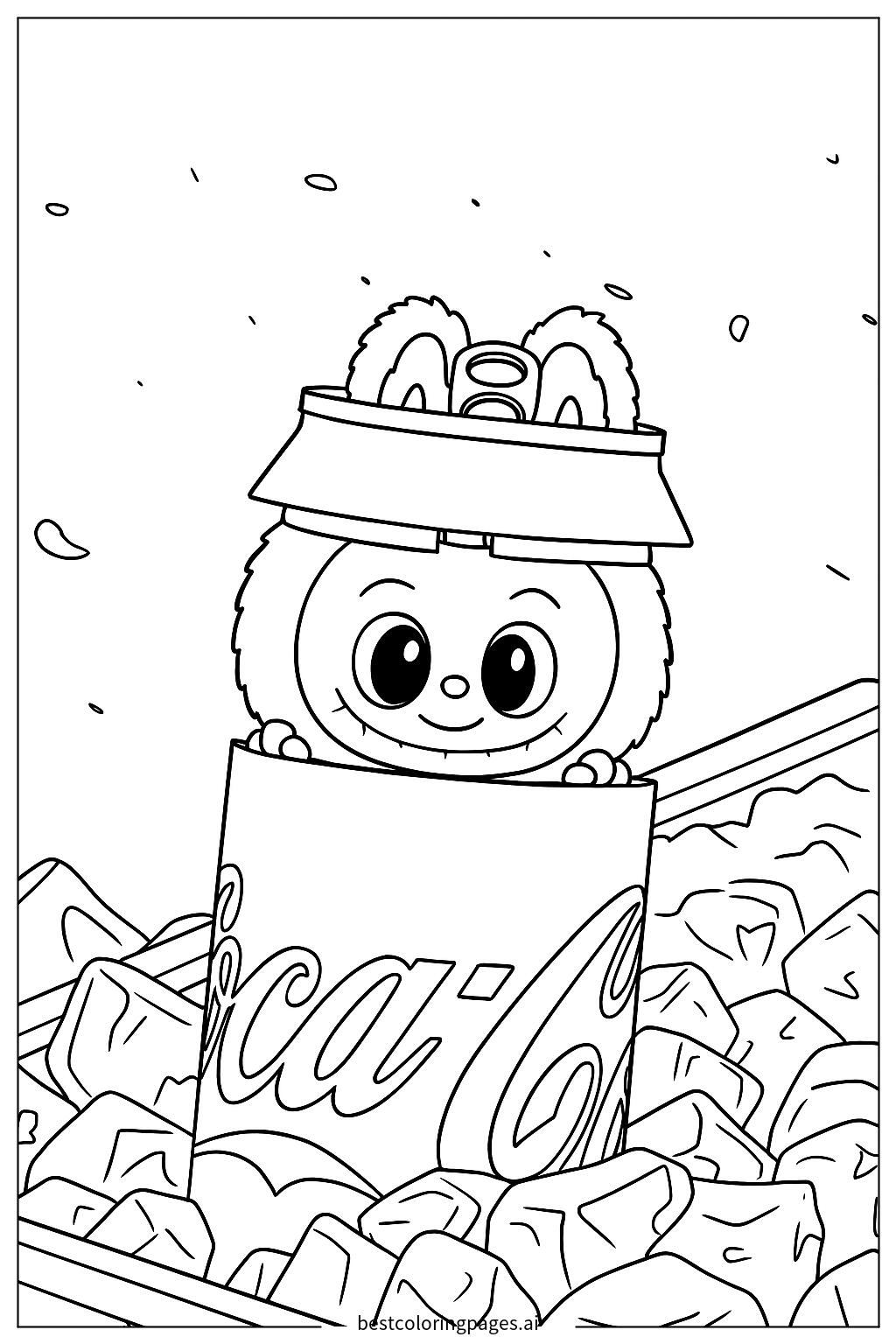 Labubu in a can