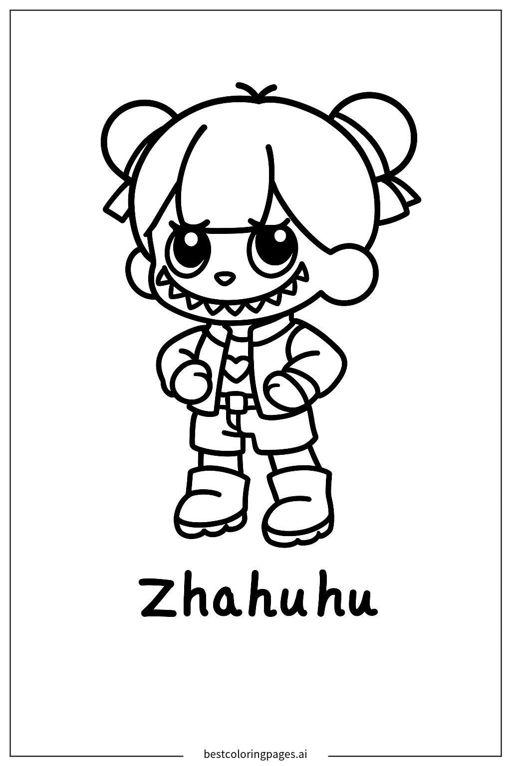 Labubu in jacket