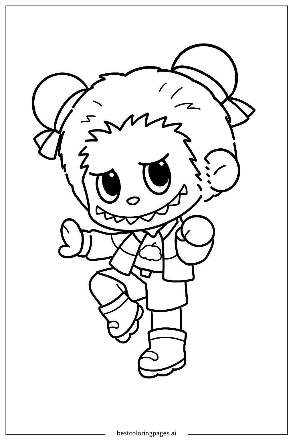 Labubu is dancing