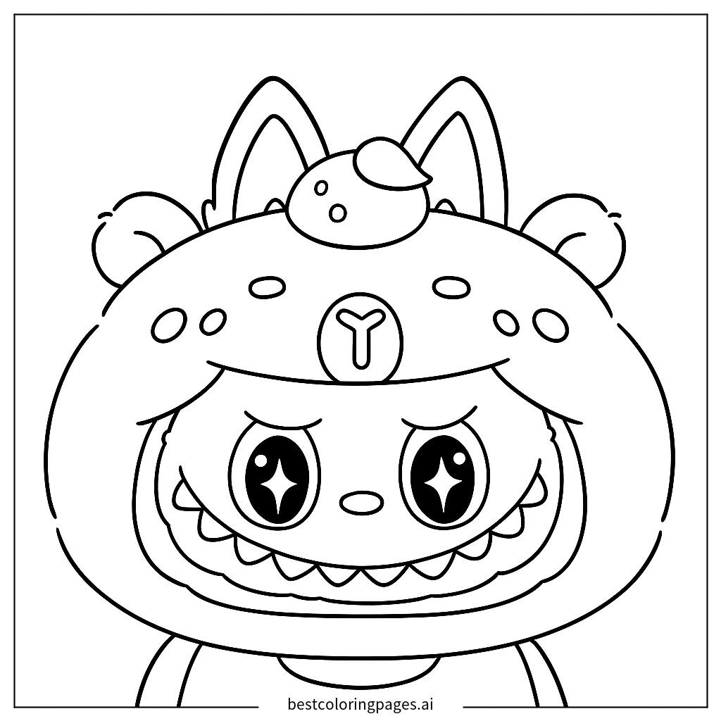 Labubu is smiling 2
