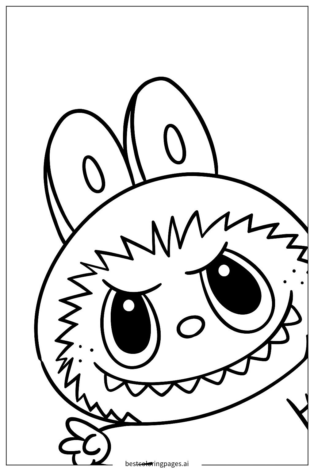 Labubu the mischievous toy