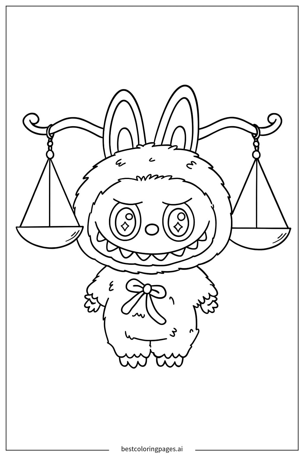 Labubu with scales