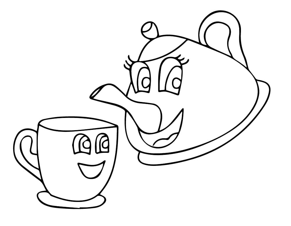 Ấm Đun Nước Hoạt Hình