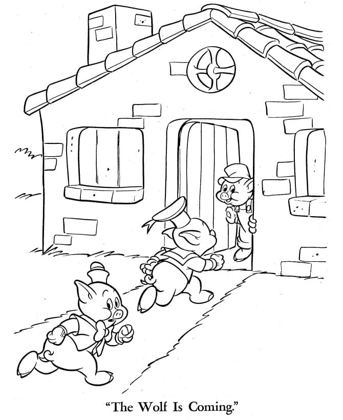 Ba Chú Heo Con Chạy Trốn Chó Sói