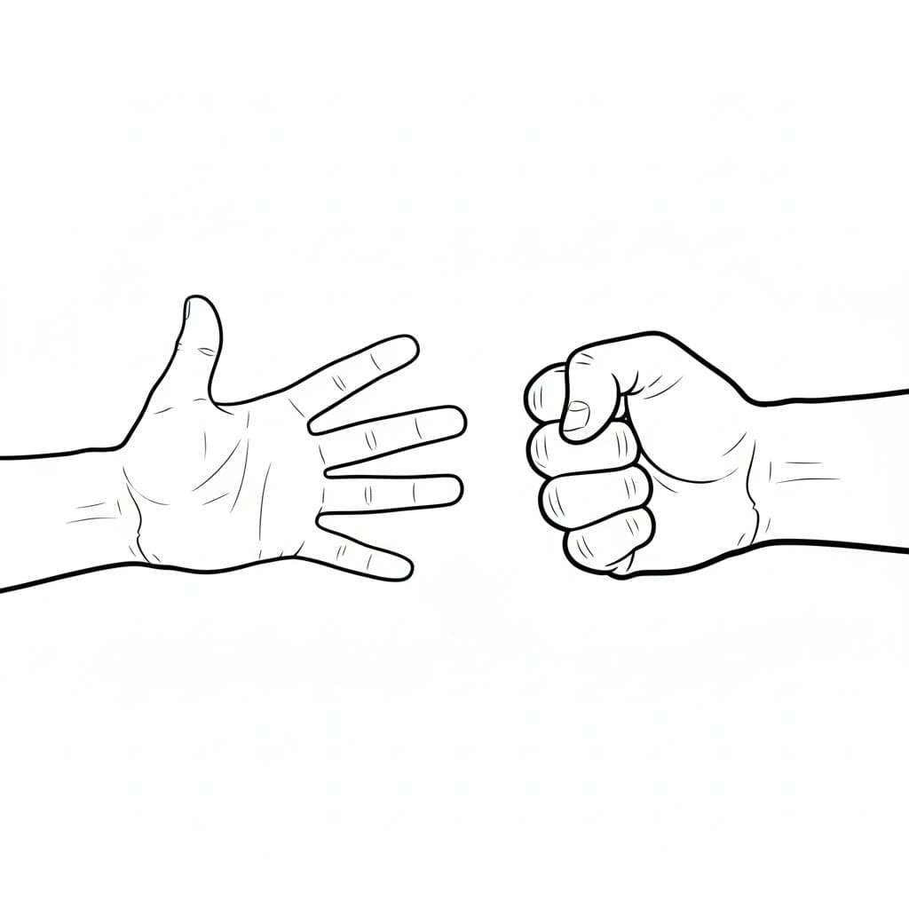 Bàn Tay Bao Bàn Tay Búa