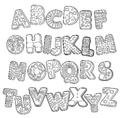 Bảng Chữ Cái Dành Cho Ngày Lễ