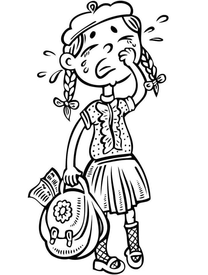 Bé Gái Đang Khóc