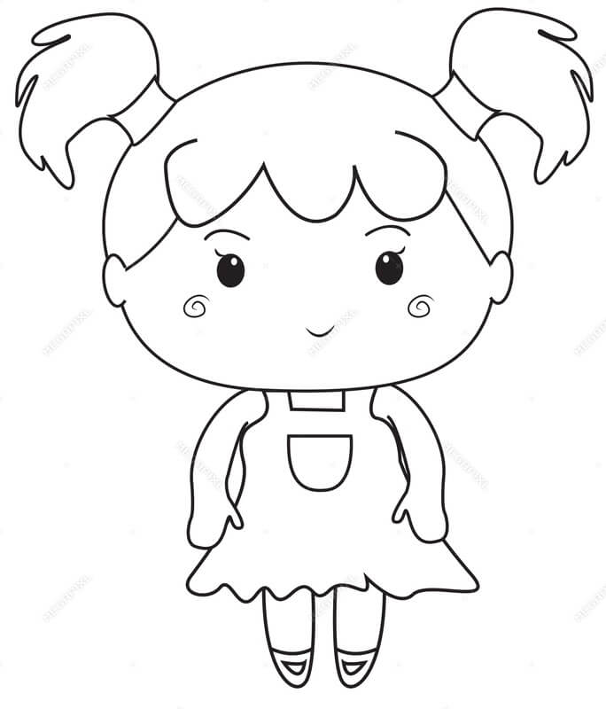 Bé Gái Dễ Thương