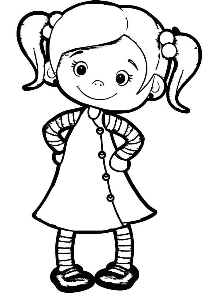 Bé Gái Mỉm Cười