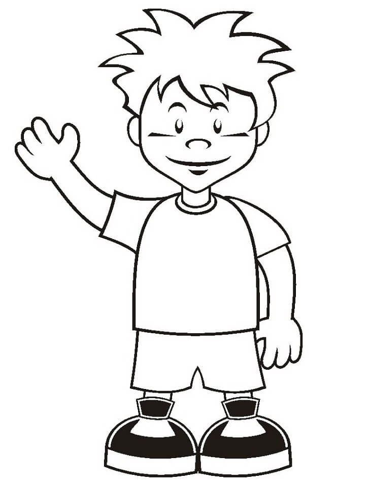 Bé Trai Đọc Sách