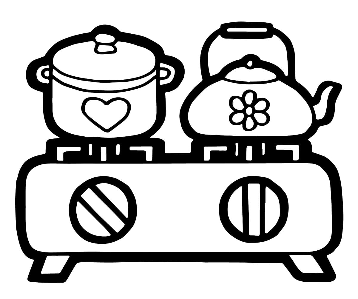 Bếp Ga Đẹp và Đơn Giản