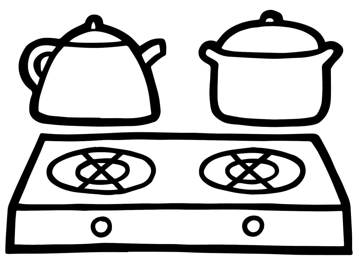 Bếp Ga Đơn Giản