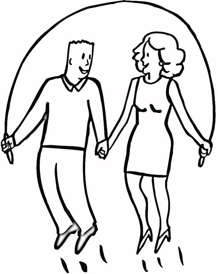 Bố và Mẹ Nhảy Dây