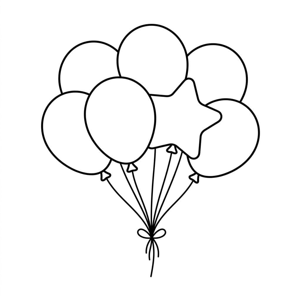 Bóng Bay Ngôi Sao Lớn