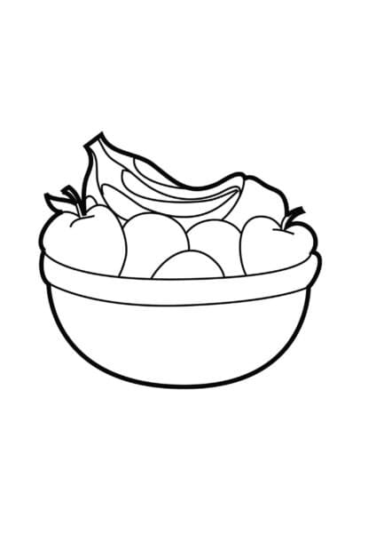 Cái Bát Đựng Hoa Quả