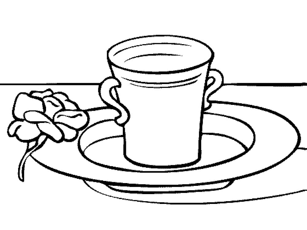 Cái Cốc Trên Bàn