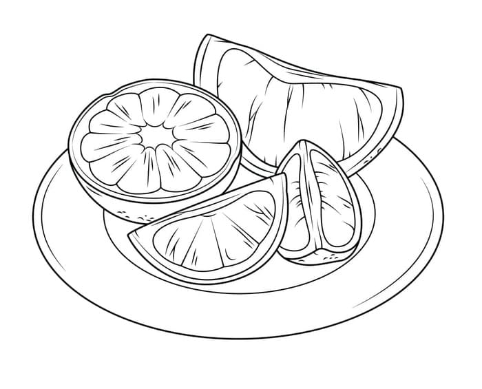 Cái Đĩa Đựng Cam