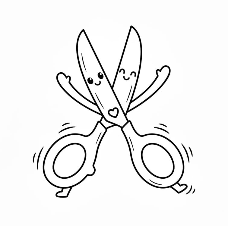 Cái Kéo Hoạt Hình