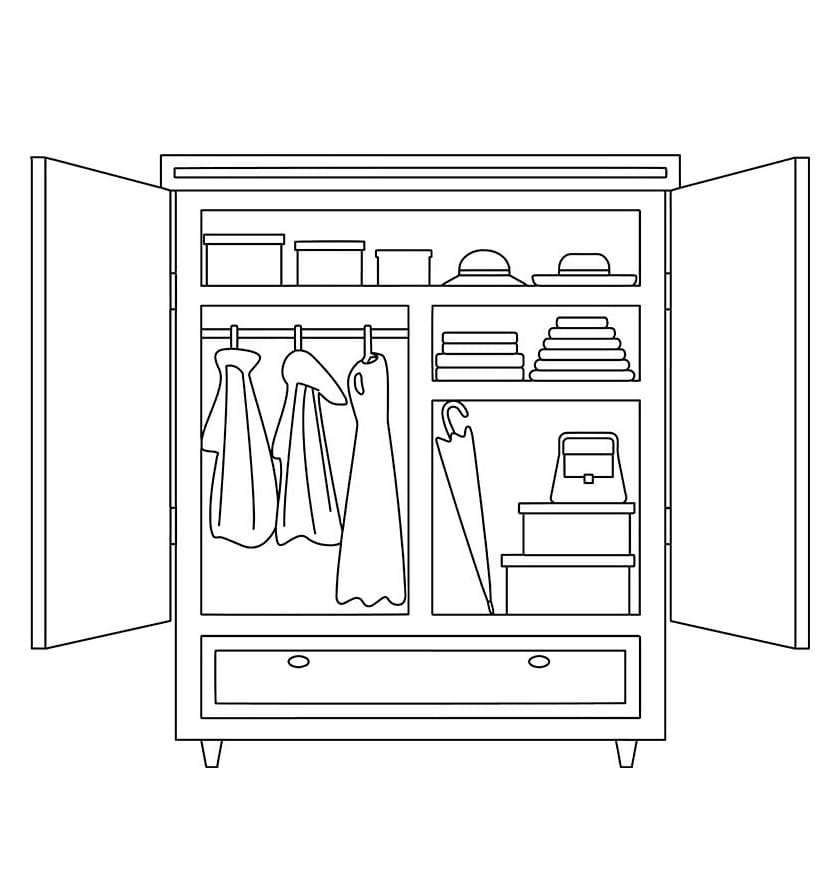 Cái Tủ Đựng Quần Áo