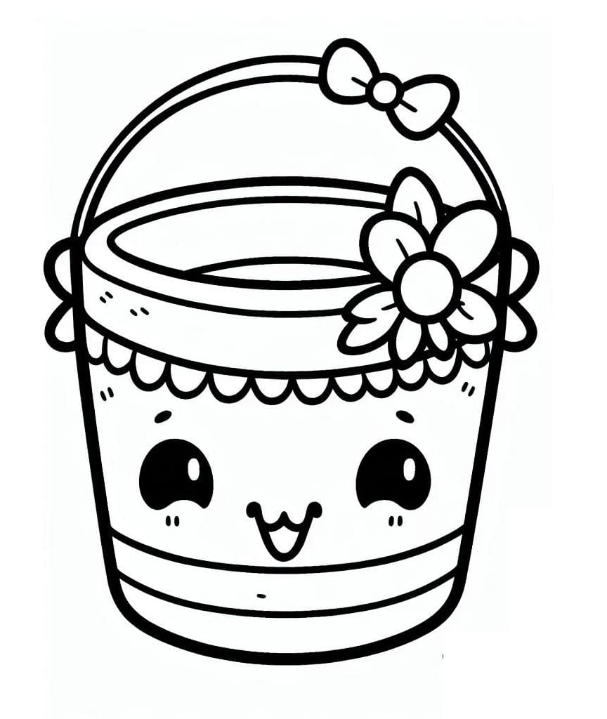 Cái Xô Cute Đáng Yêu