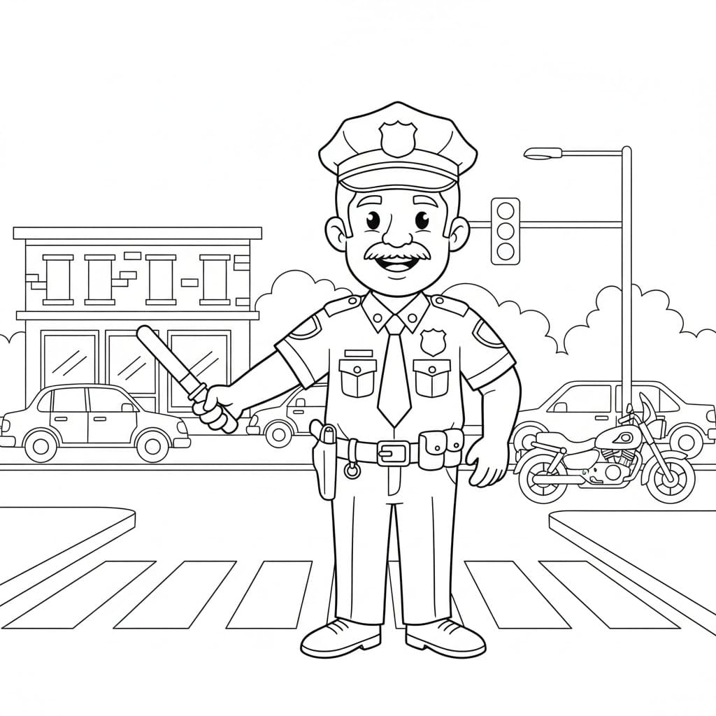 Cảnh Sát Điều Khiển Giao Thông