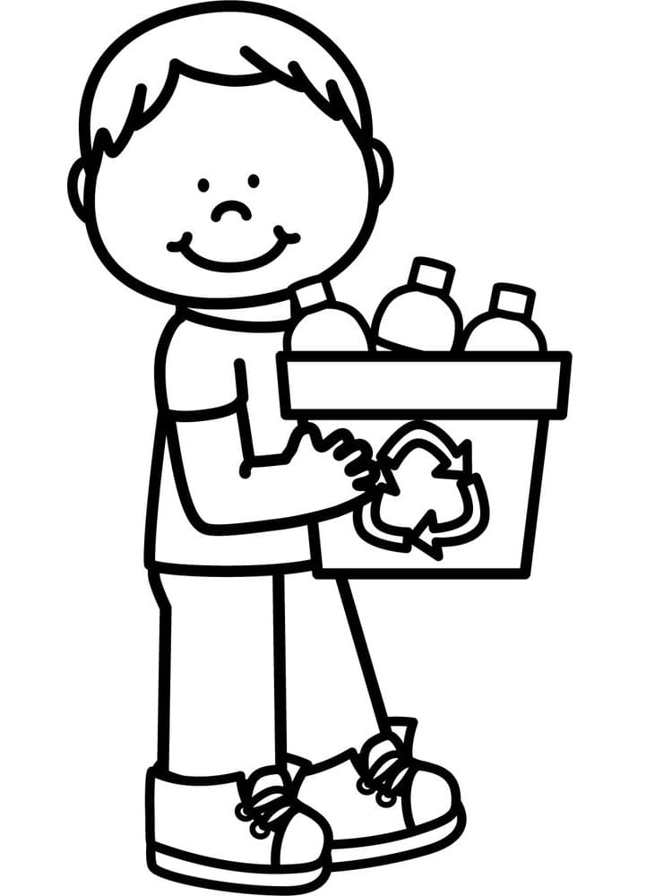 Cậu Bé và Thùng Rác Tái Chế