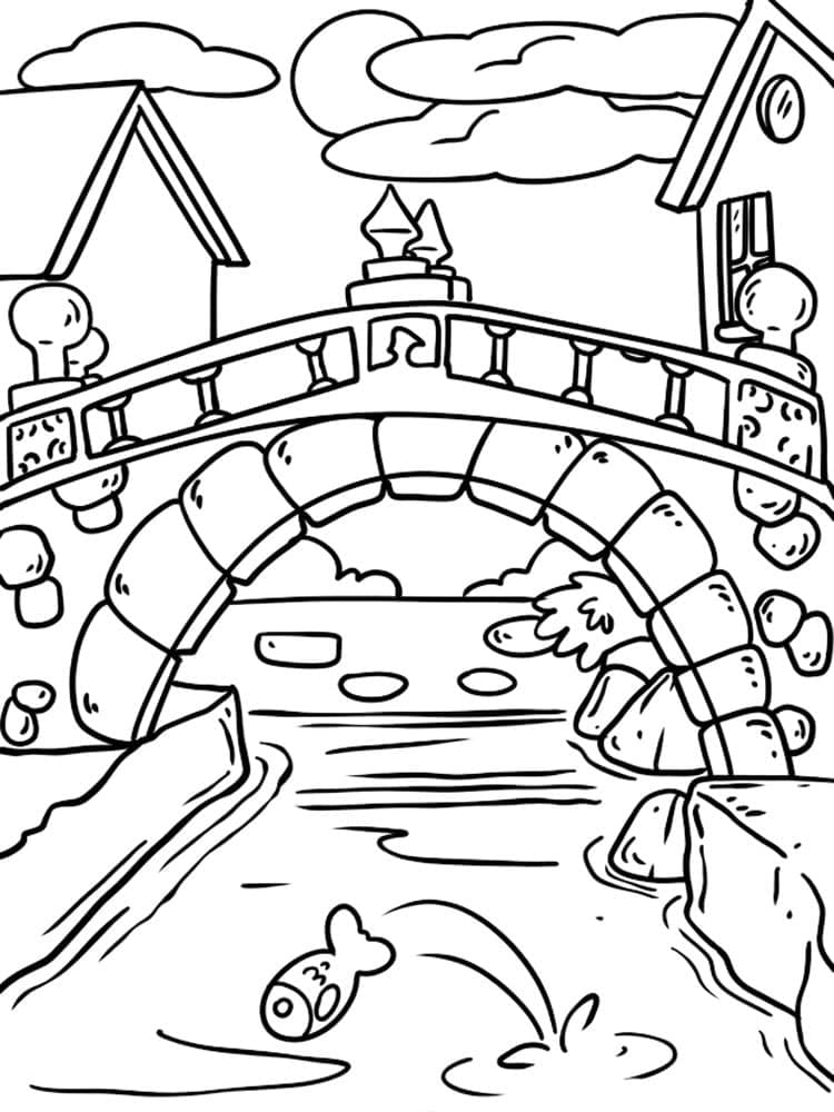 Cây Cầu Trong Ngôi Làng