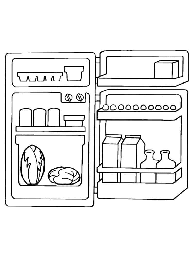 Chiếc Tủ Lạnh Đơn Giản