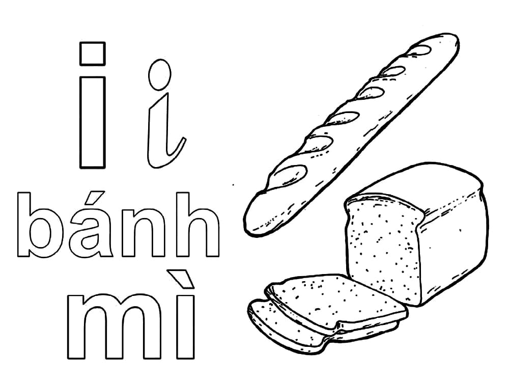 Chữ I Bánh Mì