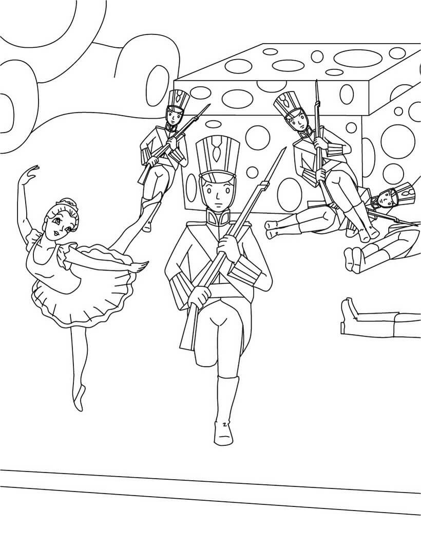 Chú Lính Chì Trên Bàn Đồ Chơi