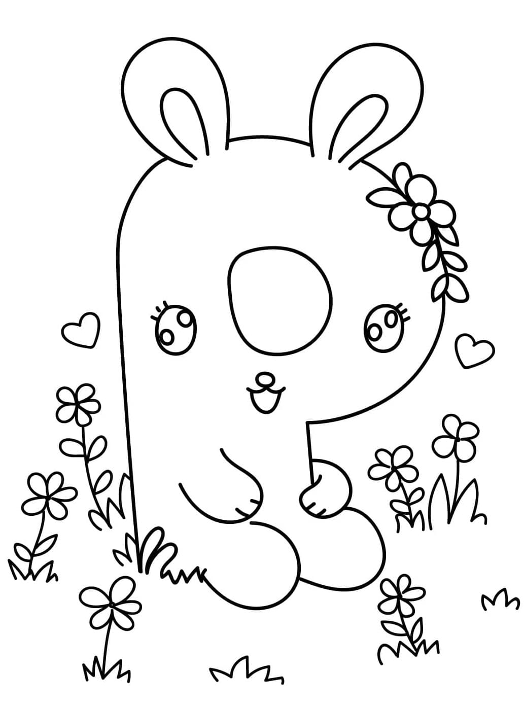 Chữ P Cực Dễ Thương