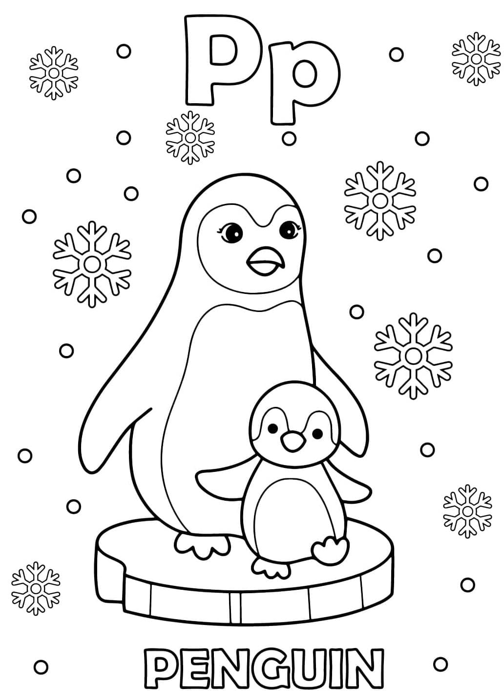 Chữ P Và Chú Chim Cánh Cụt