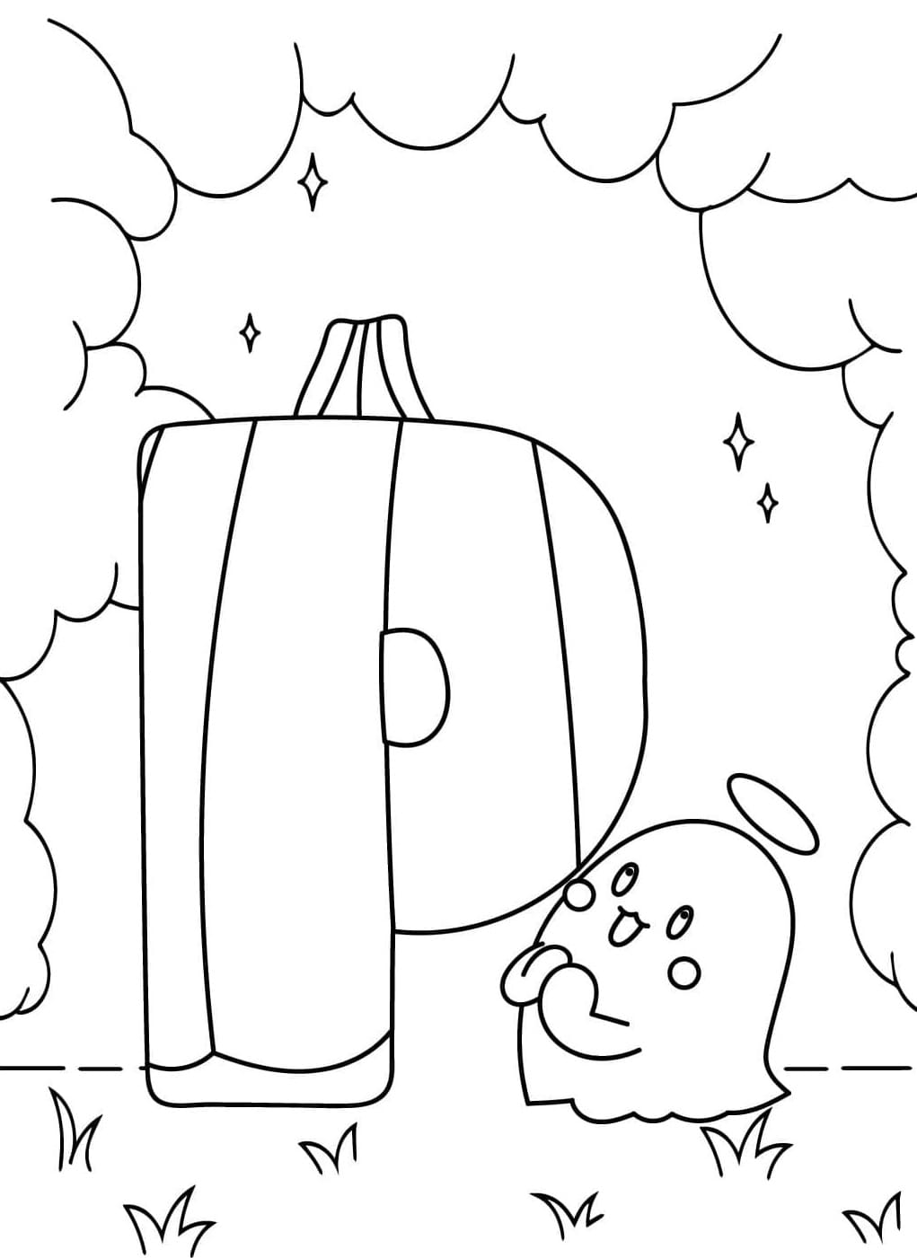 Chữ P Và Con Ma Dễ Thương