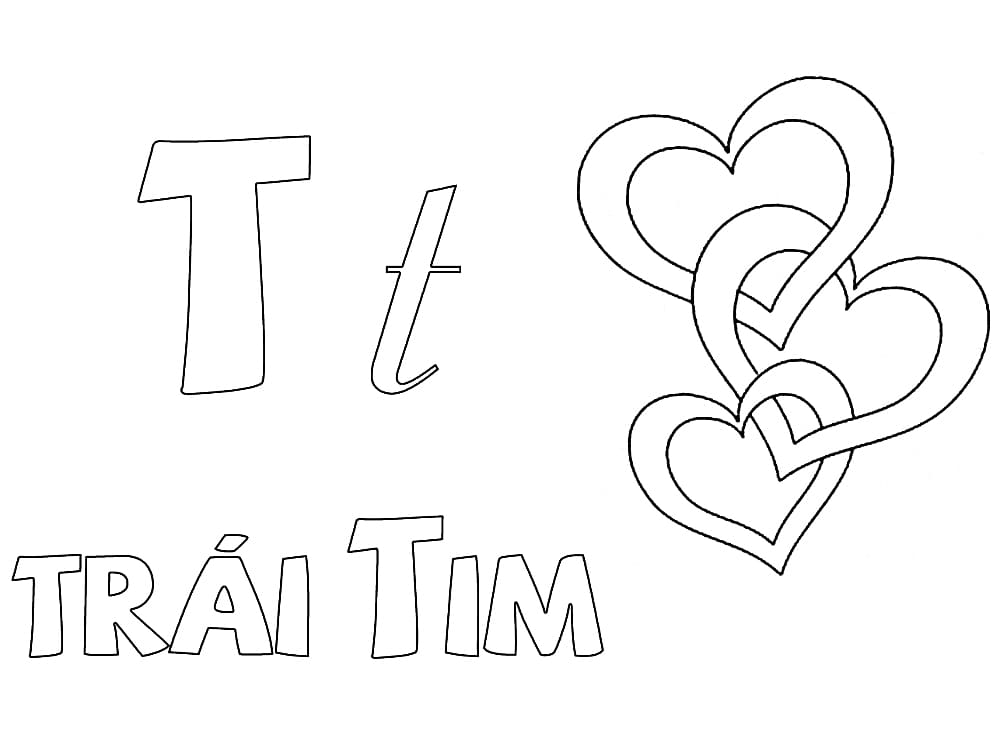 Chữ T Trái Tim