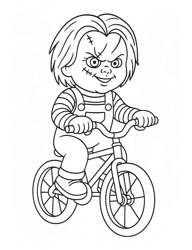 Chucky Đi Xe Đạp