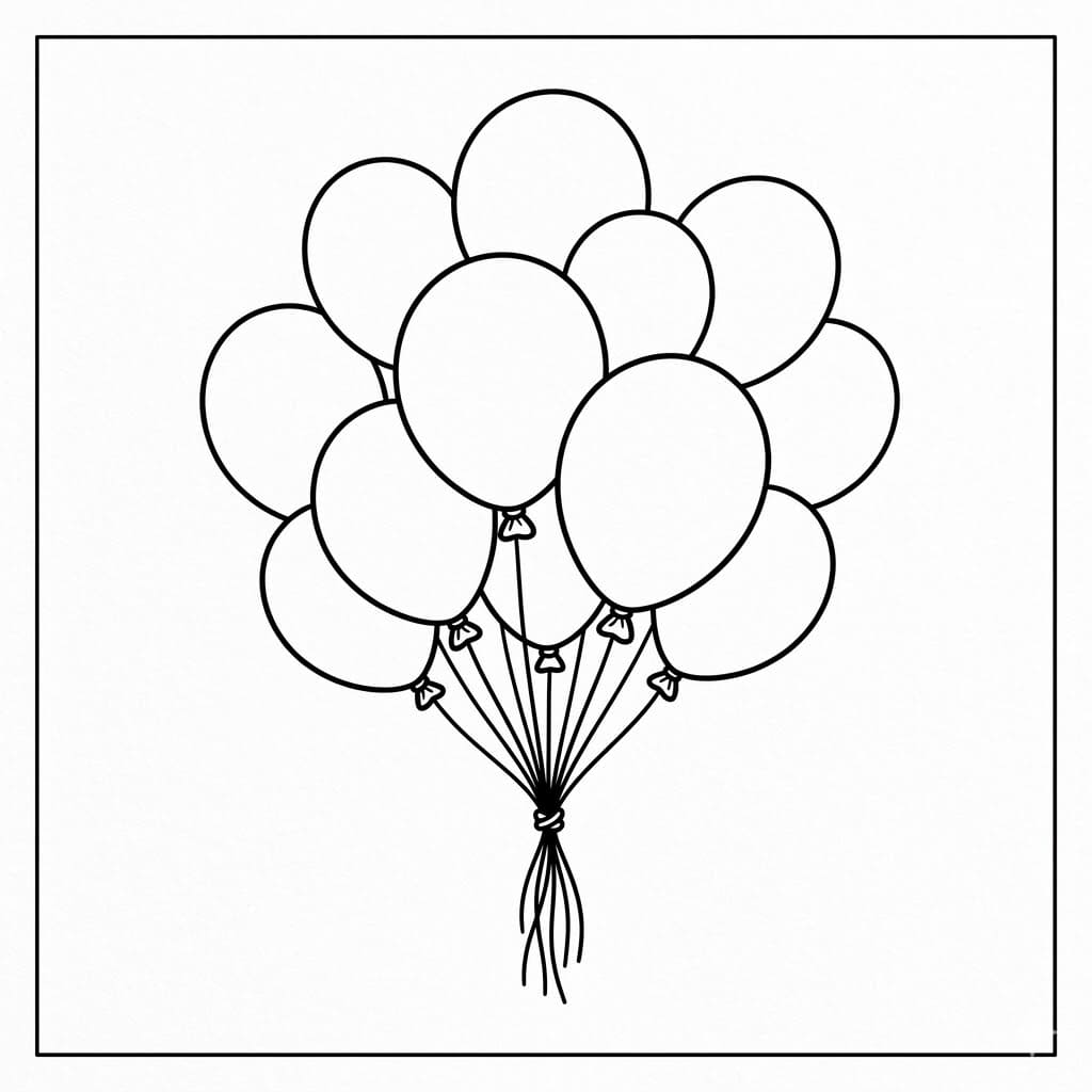 Chùm Quả Bóng Bay