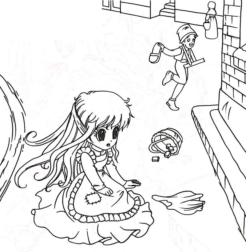 Cô Bé Bán Diêm Bị Mất Đôi Giày