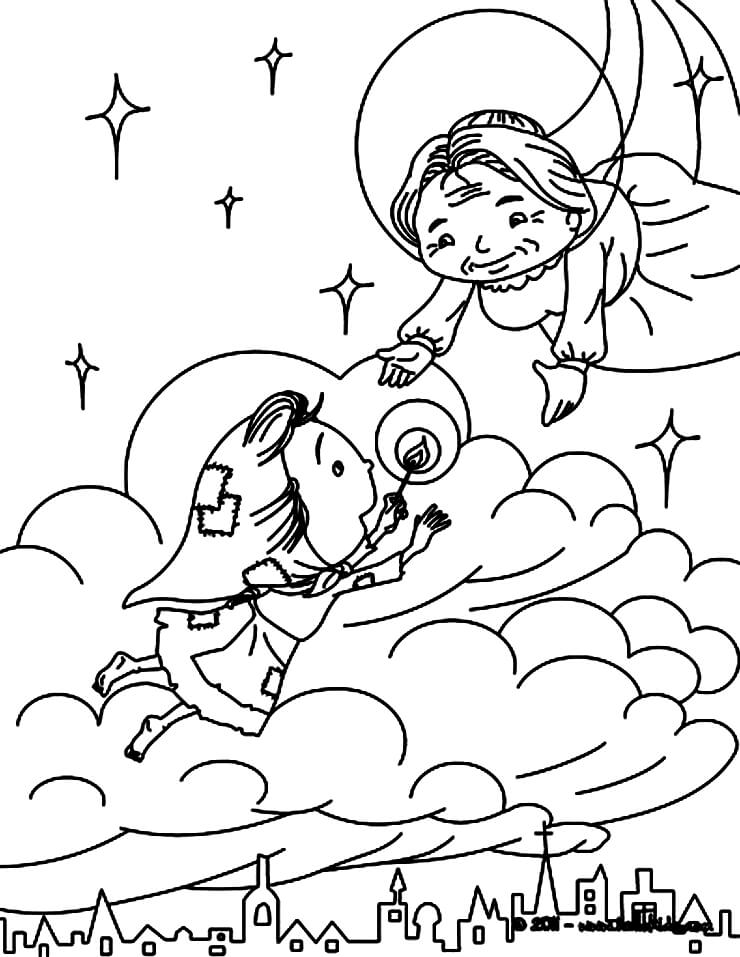 Cô Bé Bán Diêm Gặp Bà Ngoại