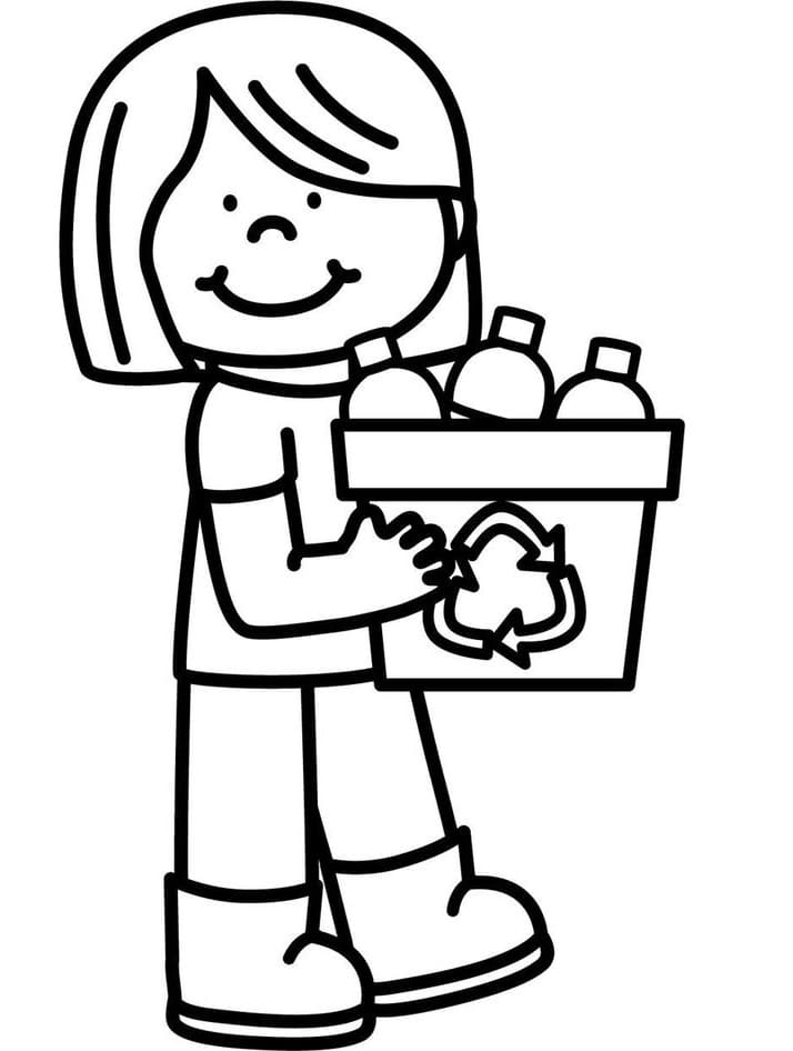 Cô Bé Tái Chế Rác Bảo Vệ Môi Trường