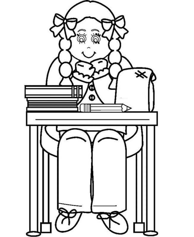 Cô Bé Trong Lớp Học