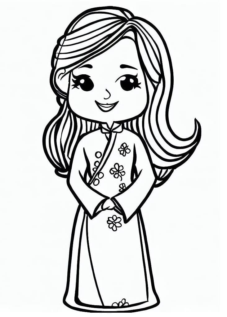 Cô Giáo Mặc Áo Dài Đẹp Nhất